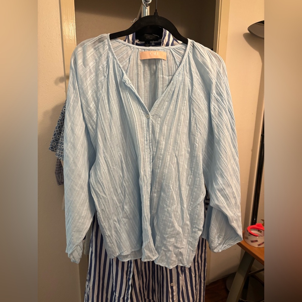 Cali Blue Blouse
